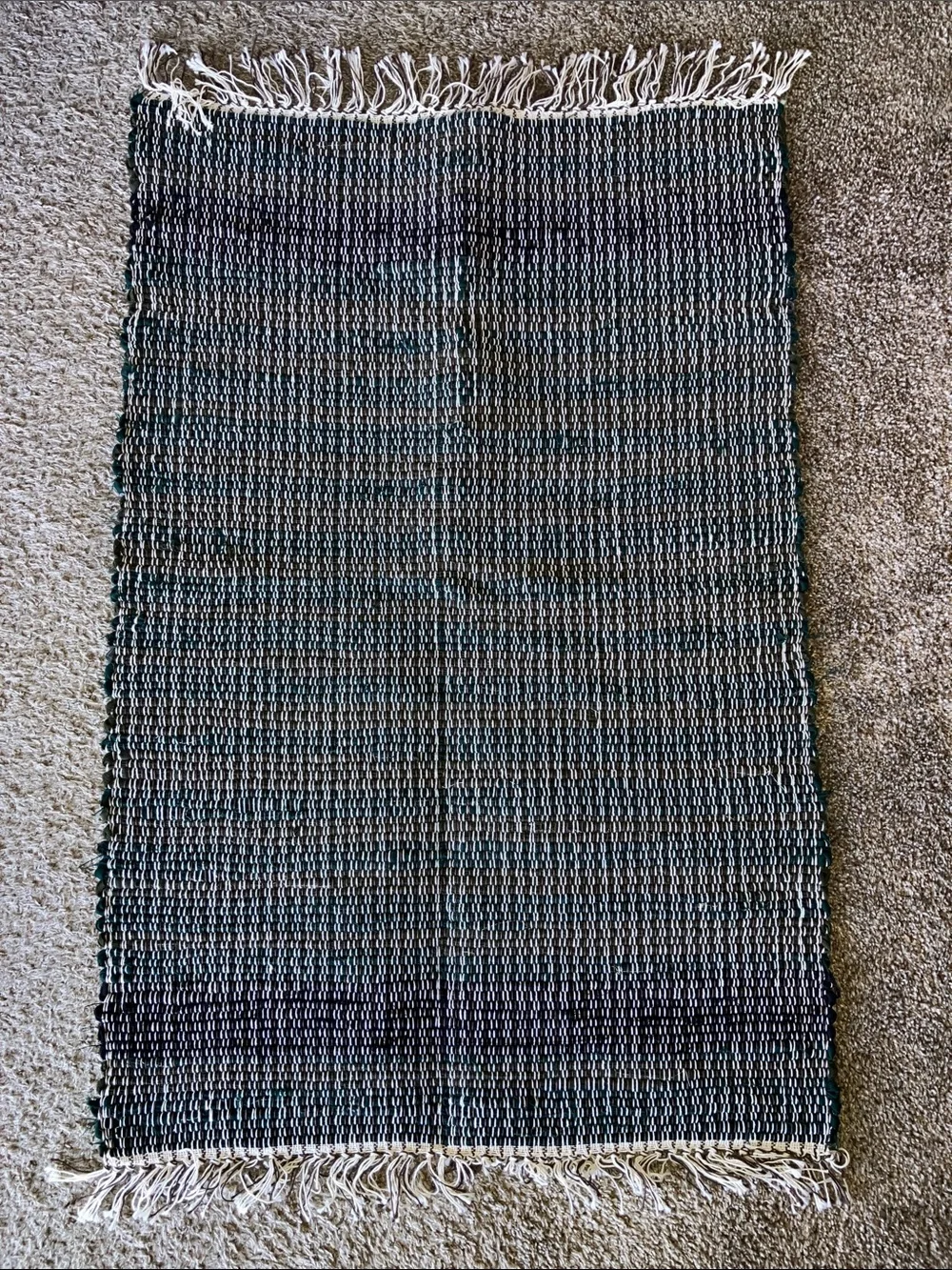 Handmade rag rug